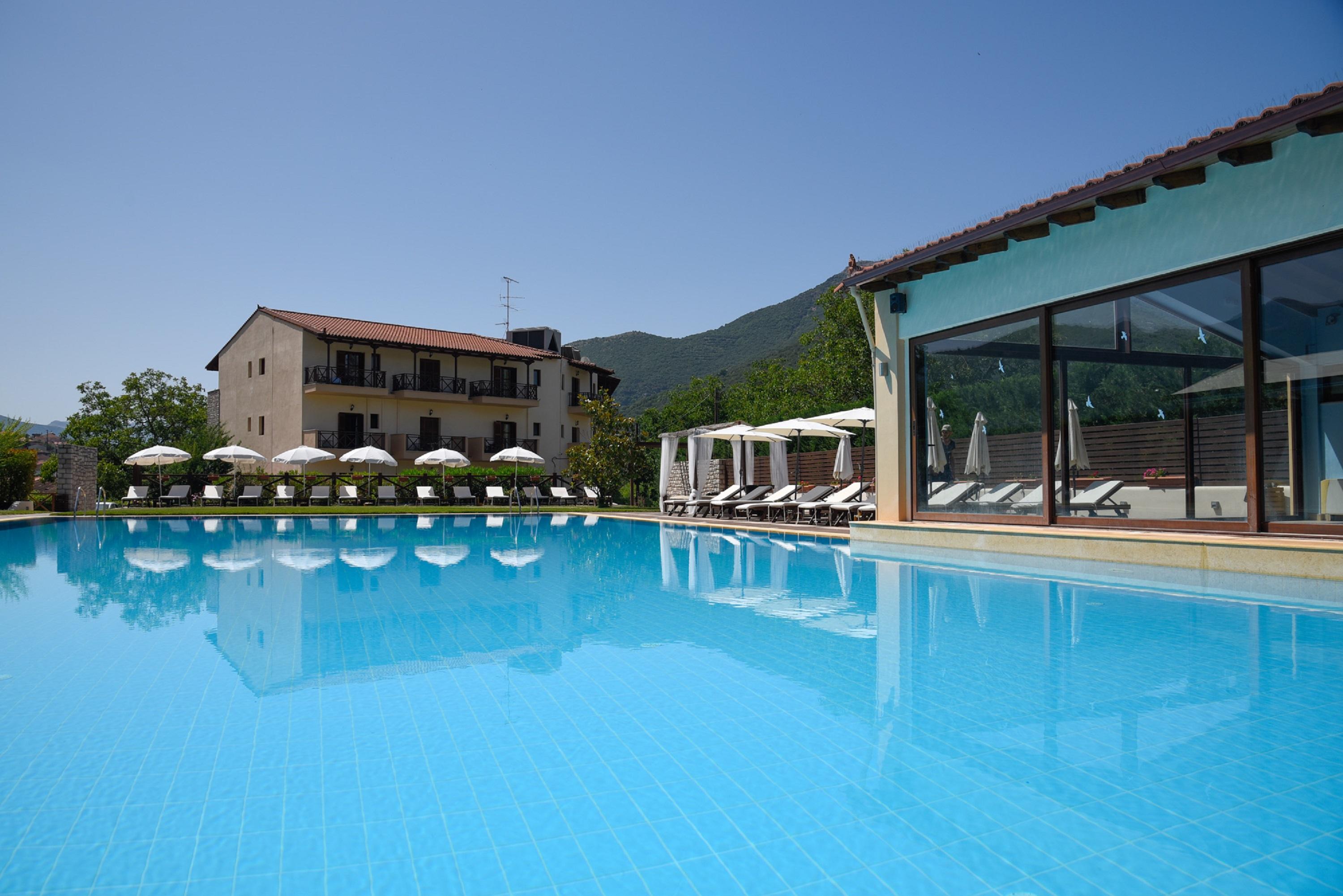 Mont Helmos Hotel Kleitoria Exterior foto